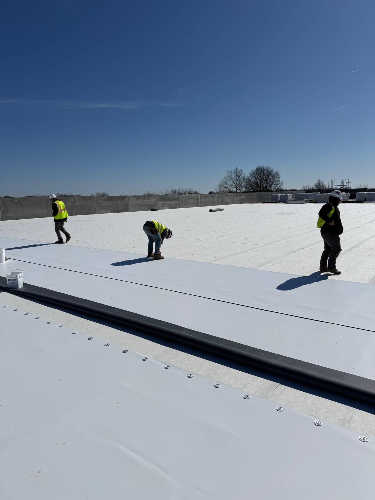 Hydra roofing crews roofing work