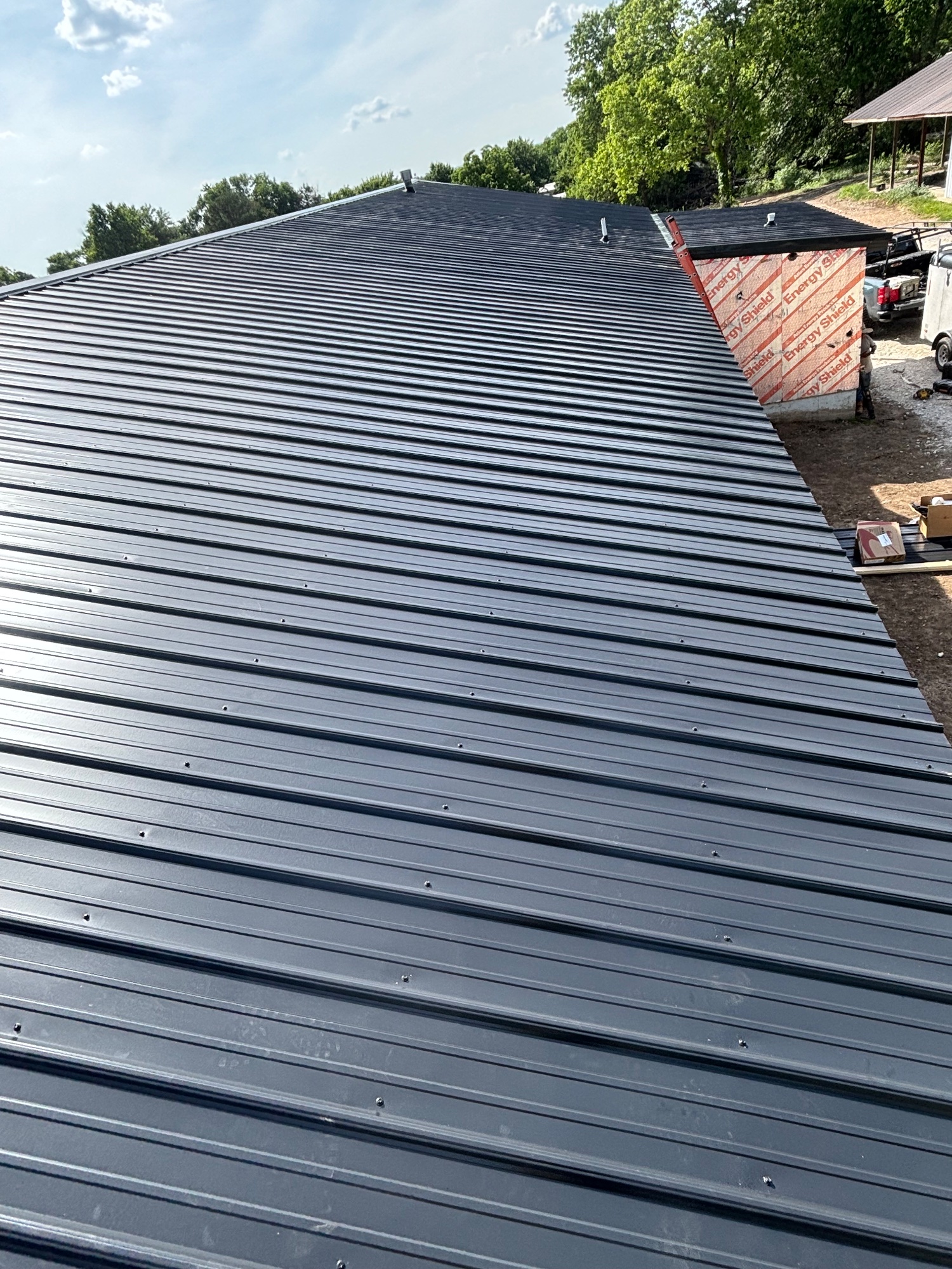 Hydra roofing crews roofing work