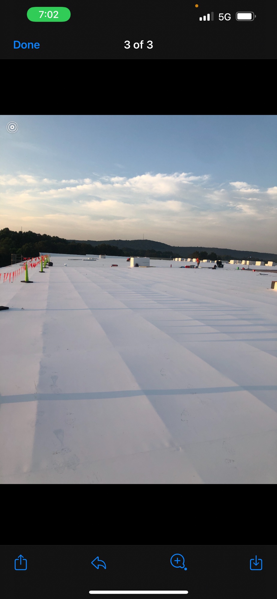 Hydra roofing crews roofing work