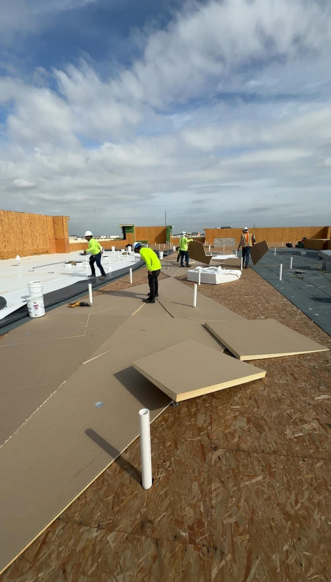 United Roofing roofing work